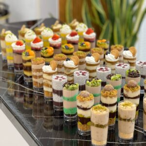 دوره ی دسر های لیوانی بدون ژلاتین